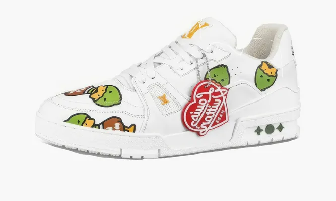 Кроссовки Nigo X Louis Vuitton Trainer «Duck» белый