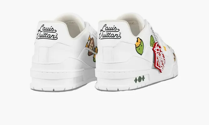 Кроссовки Nigo X Louis Vuitton Trainer «Duck» белый