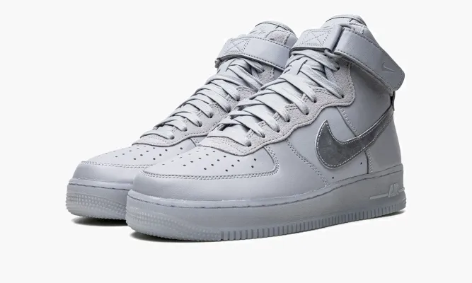 Кроссовки Air Force 1 High «Grey Volt» серый