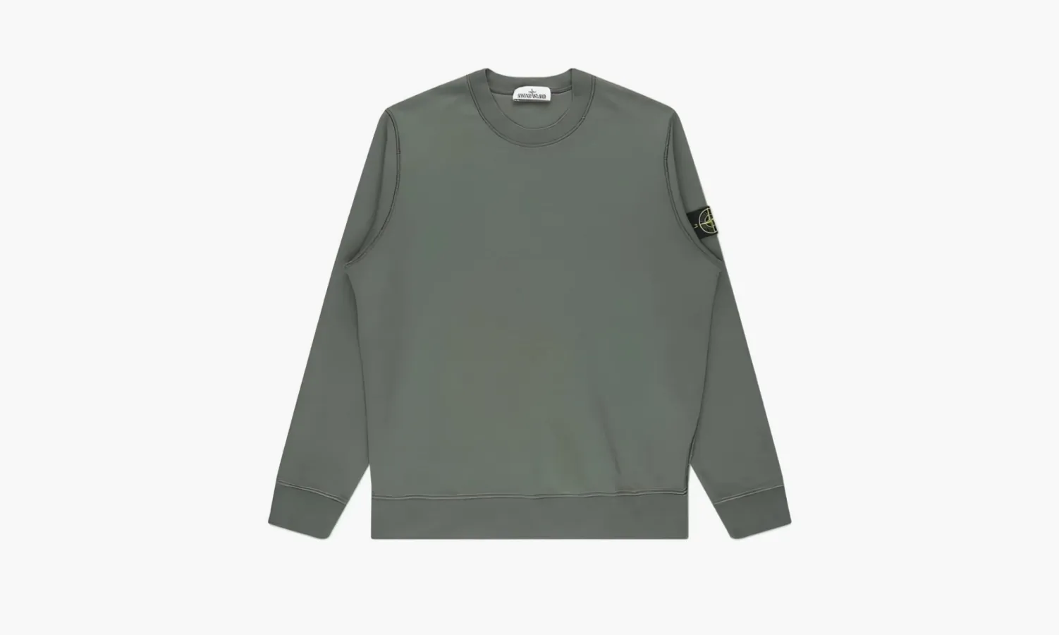 Stone Island Garment Dyed Crew Sweatshirt «Olive»