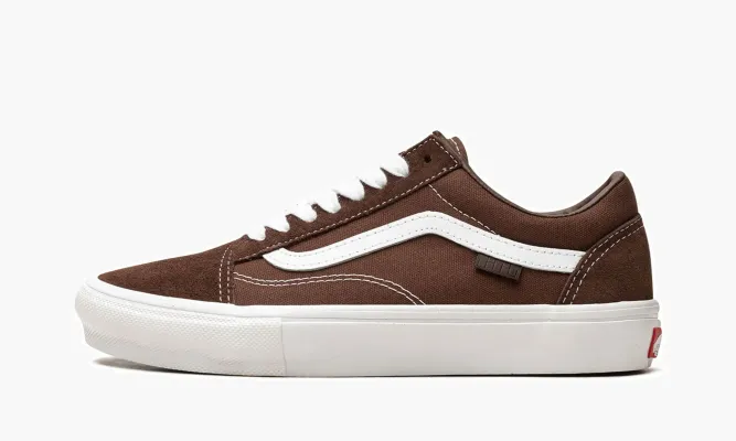 Кроссовки Vans Old Skool «Nick Michel Brown White» коричневый