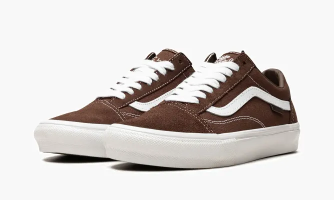 Кроссовки Vans Old Skool «Nick Michel Brown White» коричневый