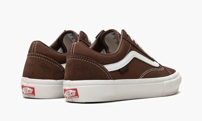 Кроссовки Vans Old Skool «Nick Michel Brown White» коричневый