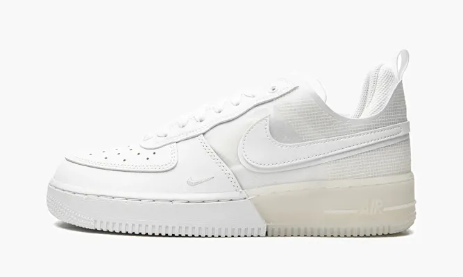 Кроссовки Air Force 1 React «Triple White» белый