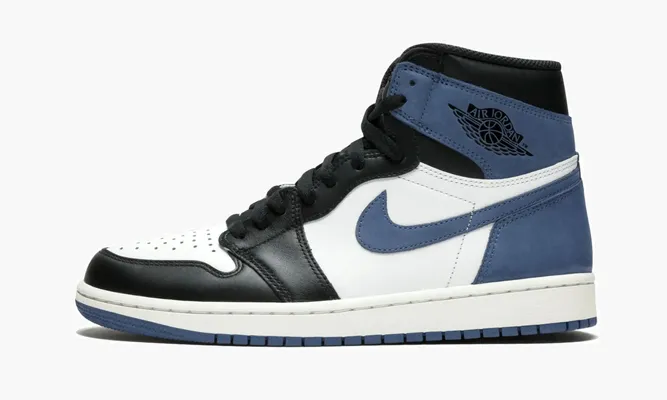 Кроссовки Air Jordan 1 Retro High OG «Blue Moon» синий