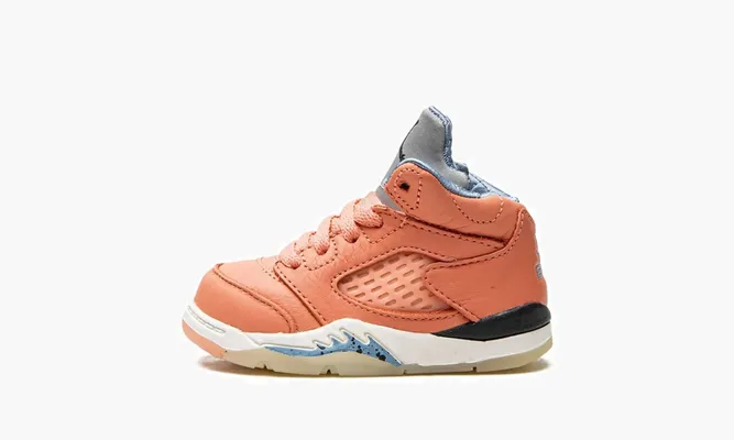 Для самых маленьких Air Jordan 5 TD «Dj Khaled - Crimson Bliss» оранжевый