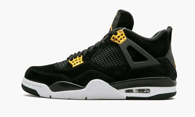 Кроссовки Air Jordan 4 Retro «Royalty» черный