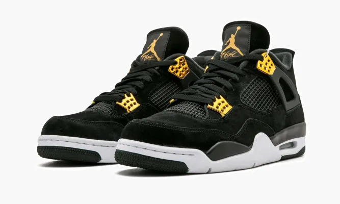 Кроссовки Air Jordan 4 Retro «Royalty» черный