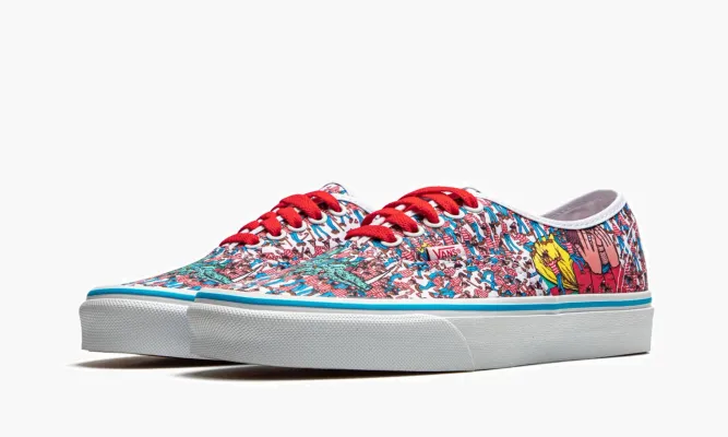 Кроссовки Vans Authentic «Where's Waldo» разноцветный