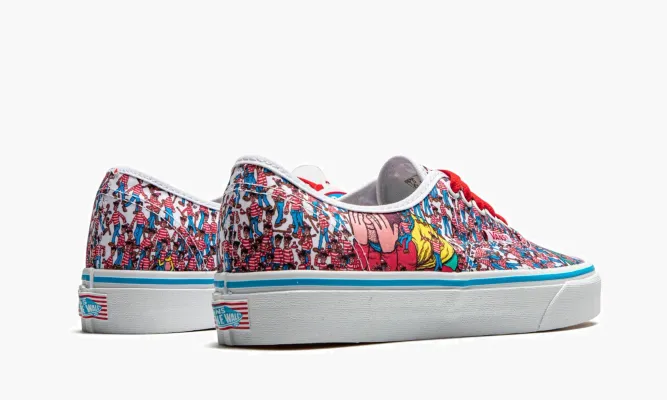 Кроссовки Vans Authentic «Where's Waldo» разноцветный