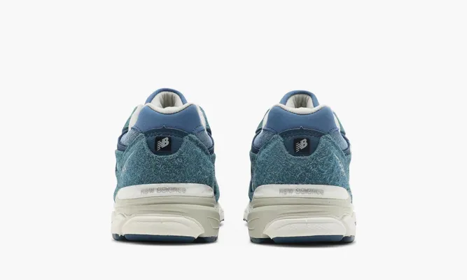 Кроссовки Levi's x New Balance 990v3 Made In USA «Mallard Blue» lightBlue