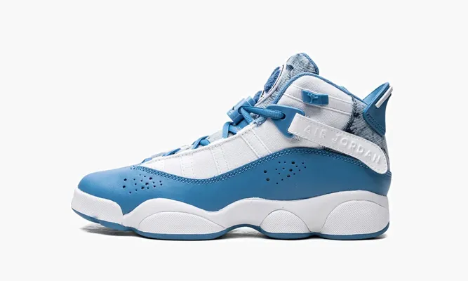 Кроссовки Air Jordan 6 Rings GS «Denim» синий