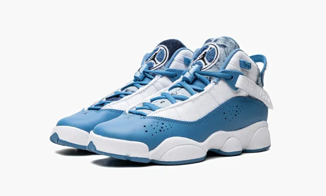 Кроссовки Air Jordan 6 Rings GS «Denim» синий
