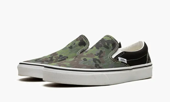 Кроссовки Vans Classic Slip On «Camo» разноцветный