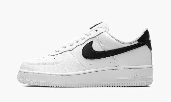 Кроссовки Air Force 1 '07 MNS WMNS «White/Black» белый