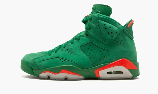Кроссовки Air Jordan 6 Retro Nrg «Green Suede Gatorade» зеленый