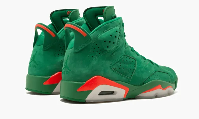 Кроссовки Air Jordan 6 Retro Nrg «Green Suede Gatorade» зеленый