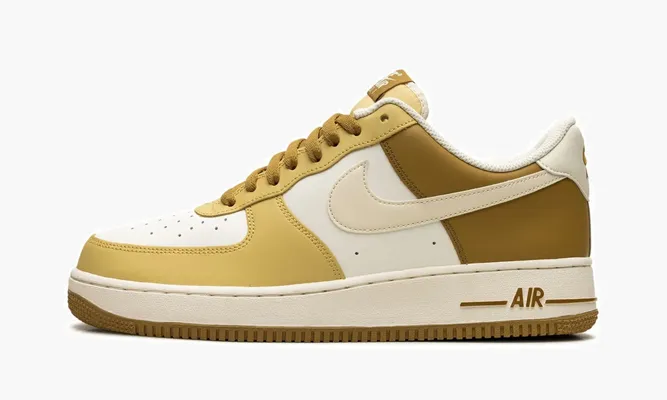 Кроссовки Air Force 1 «Bronzine» золотой,белый