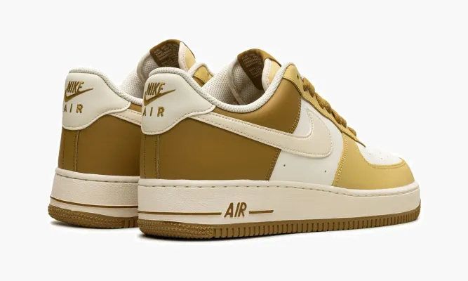 Кроссовки Air Force 1 «Bronzine» золотой,белый
