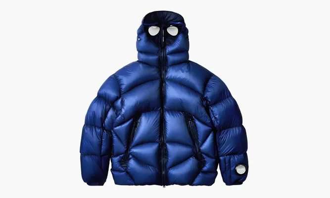 Одежда PALACE X C.P. Company Puffer Jacket «Bright Cobalt» синий