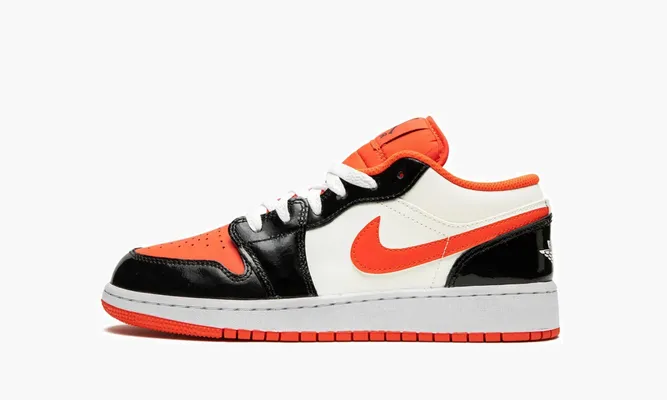 Кроссовки Air Jordan 1 Low GS «Halloween 2023» оранжевый