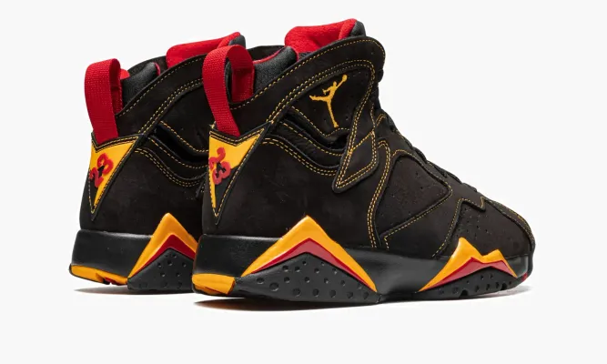 Кроссовки Air Jordan 7 Retro «Citrus 2022» черный