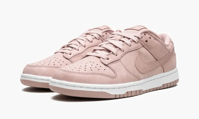 Кроссовки Nike Dunk Low PRM WMNS «Pink Oxford» розовый