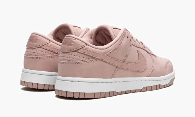 Кроссовки Nike Dunk Low PRM WMNS «Pink Oxford» розовый