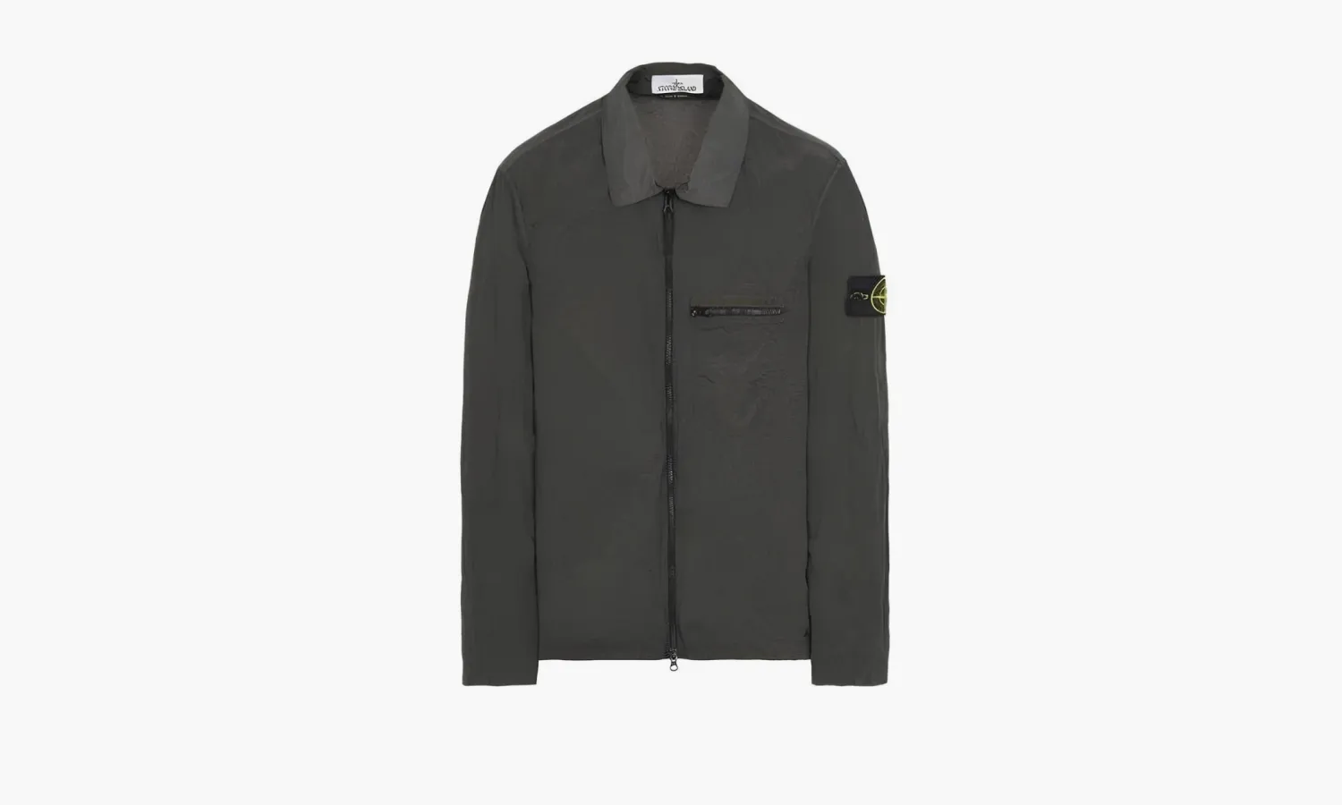 Stone Island Zip Shirt Jacket «Green»