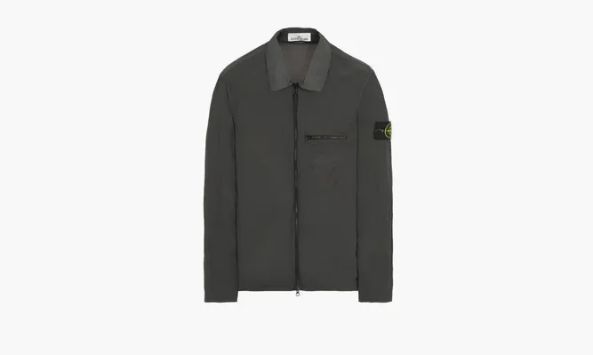 Одежда Stone Island Zip Shirt Jacket «Green» зеленый