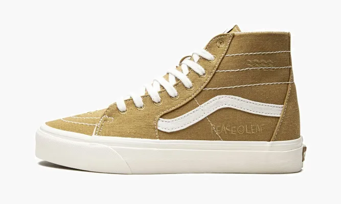 Кроссовки Vans Sk8-hi Tapered «Eco Theory» золотой