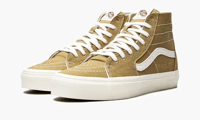 Кроссовки Vans Sk8-hi Tapered «Eco Theory» золотой