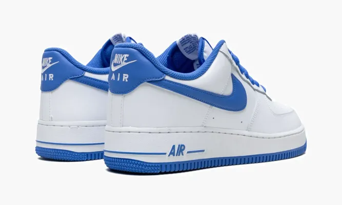 Кроссовки Air Force 1 '07 «Medium Blue» белый