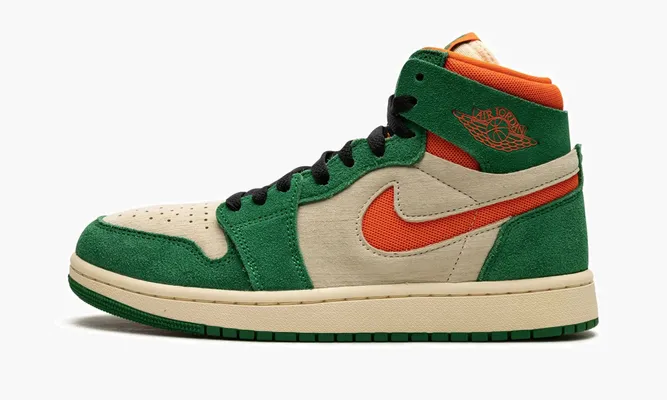 Кроссовки Air Jordan 1 High Zoom CMFT 2 «Pine Green» зеленый