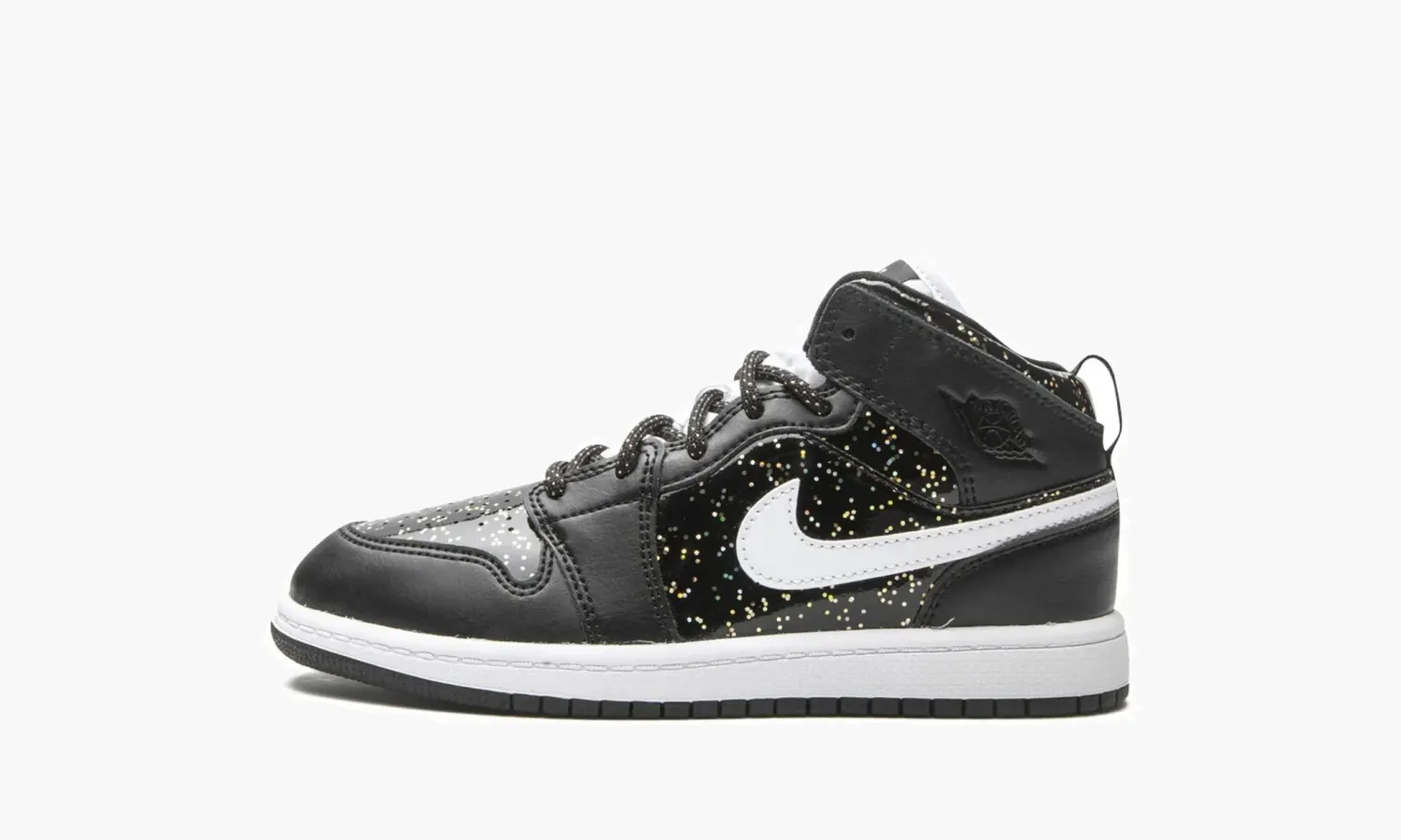 Air Jordan 1 Mid SE PS «Black Glitter»