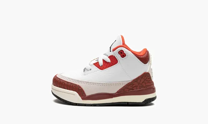 Для самых маленьких Air Jordan 3 TD «Dunk On Mars» белый