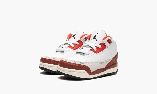 Для самых маленьких Air Jordan 3 TD «Dunk On Mars» белый