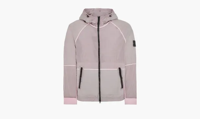 Одежда Stone Island Nylon Metal Watro-tc Hooded Jacket «Pink» розовый