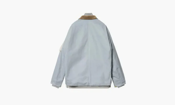 Одежда Sacai X Carhartt WIP FW23 Jacket «Blue» lightBlue