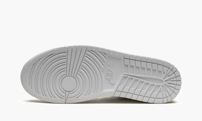 Кроссовки Air Jordan 1 Mid SE Craft «Tech Grey» бежевый