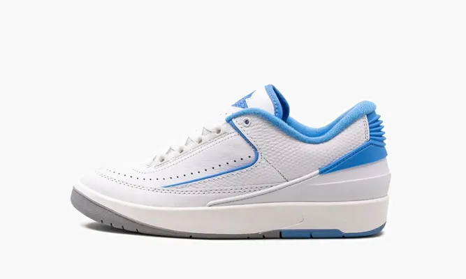 Кроссовки Air Jordan 2 Low GS «University Blue» белый