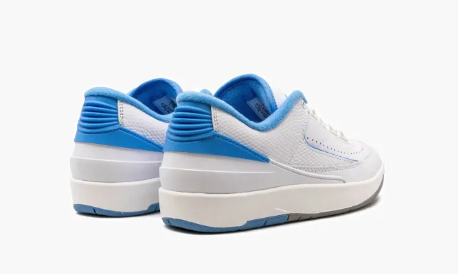Кроссовки Air Jordan 2 Low GS «University Blue» белый