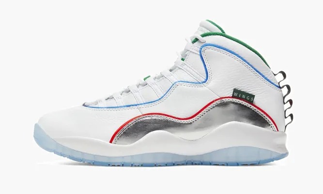 Кроссовки Air Jordan 10 «Wings» белый