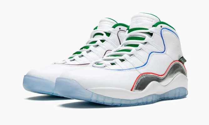 Кроссовки Air Jordan 10 «Wings» белый