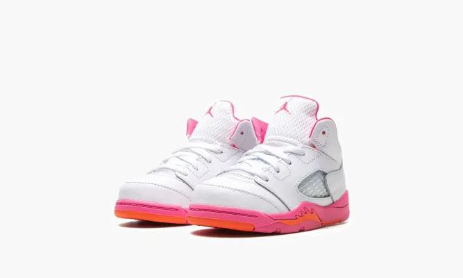 Для самых маленьких Air Jordan 5 TD «Pinksicle» белый