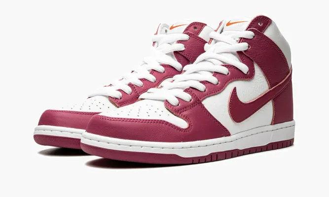 Кроссовки Nike SB Dunk High «Sweet Beet» белый