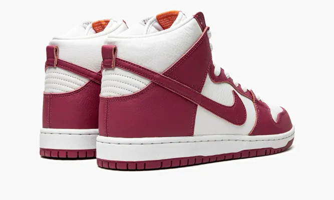 Кроссовки Nike SB Dunk High «Sweet Beet» белый
