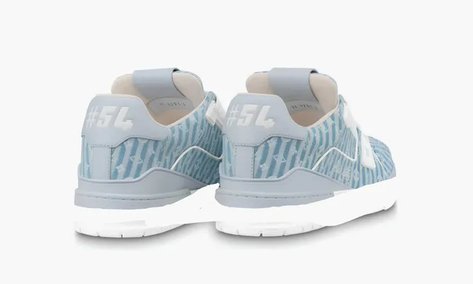 Кроссовки Louis Vuitton Trainer «Light Sky Blue» синий