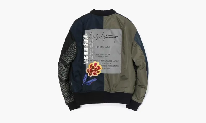 Одежда Yohji Yamamoto X Neighborhood «Blouson» Чёрный
