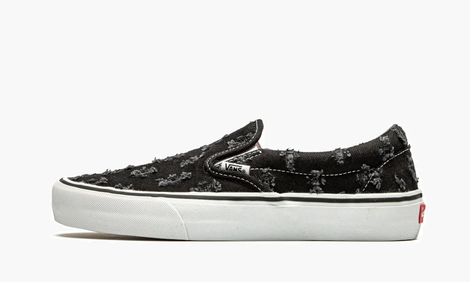 Vans Slip-on Pro «Supreme - Black Hole Punch Denim»